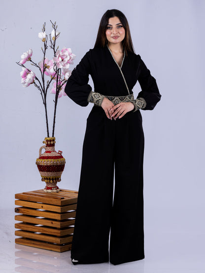 Embroidered jumpsuit