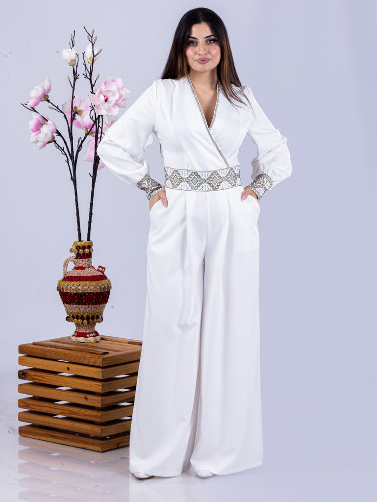 Embroidered jumpsuit