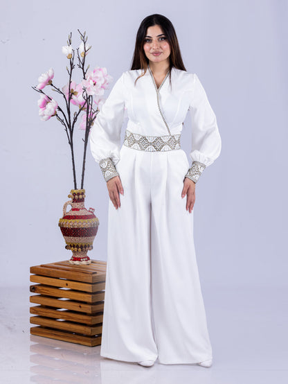 Embroidered jumpsuit