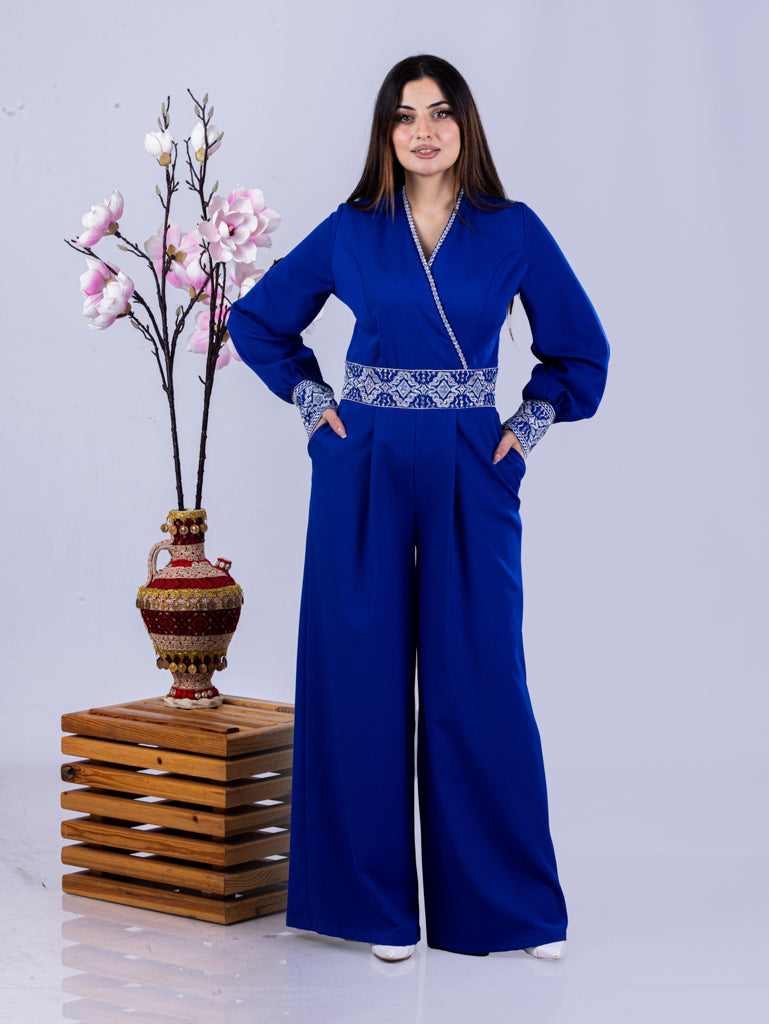 Embroidered jumpsuit