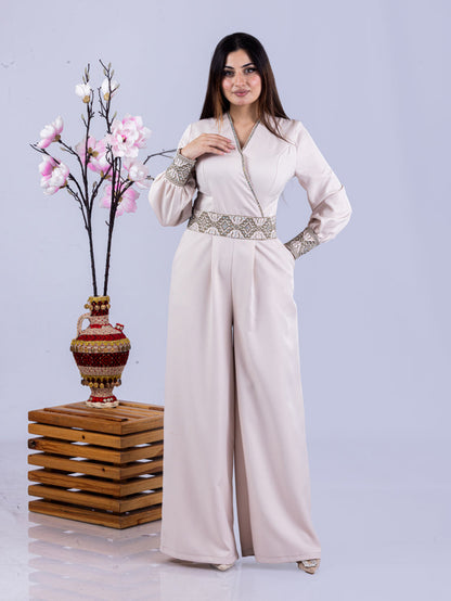 Embroidered jumpsuit