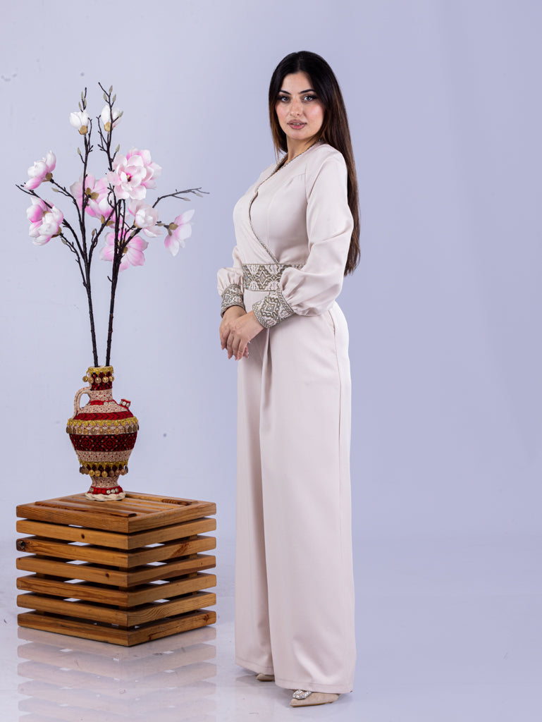 Embroidered jumpsuit