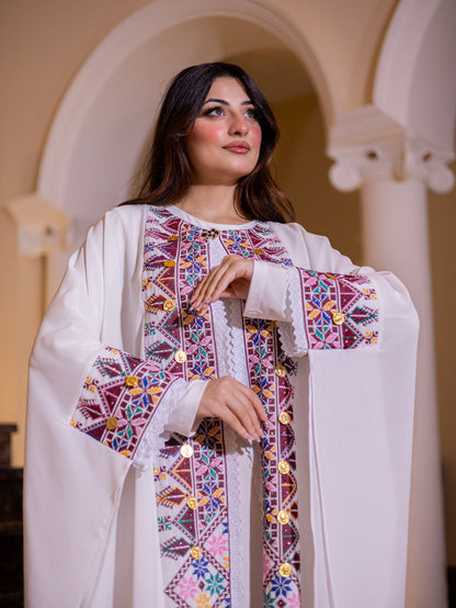 Embroidered bisht
