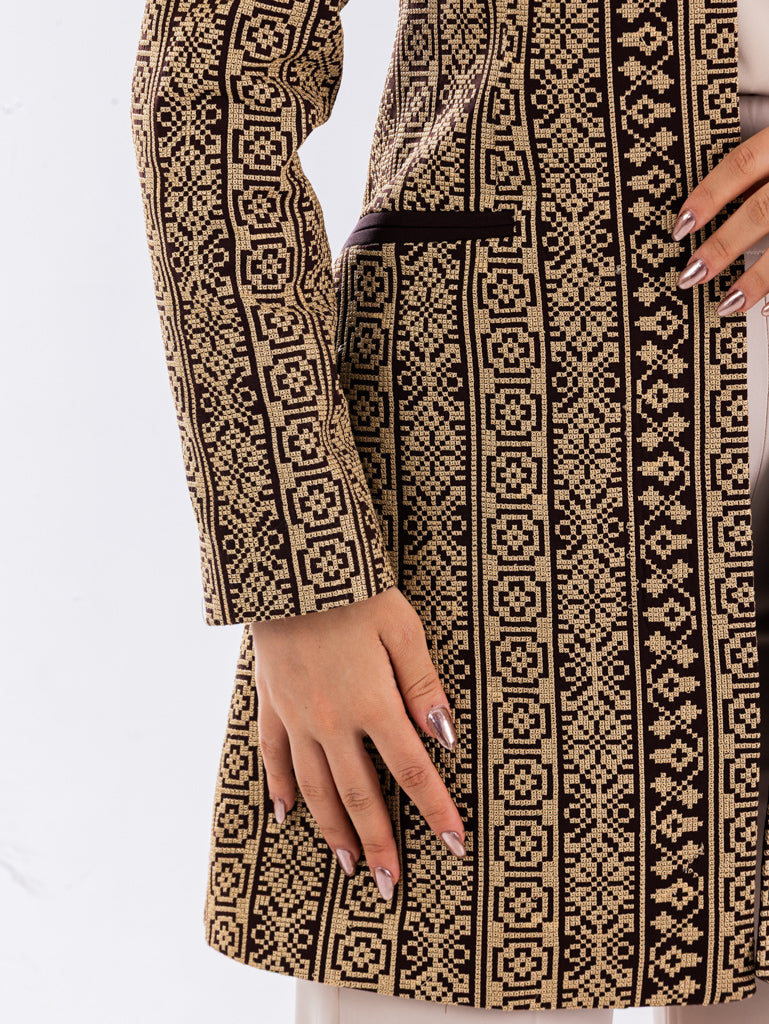 Embroidered Bloom of Canaan