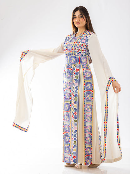 Dew-Embroidered Thob