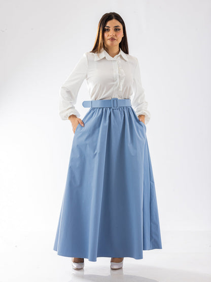 Shirt and skirt set
