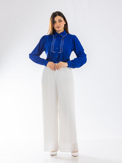 Chiffon pants