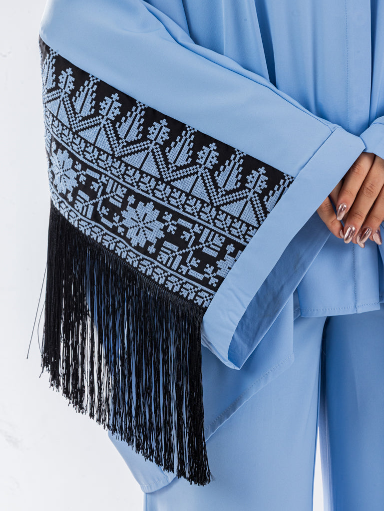 Embroidered set