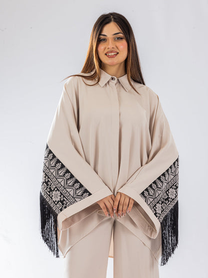 Embroidered set