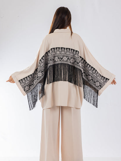 Embroidered set