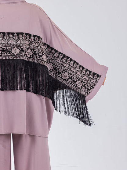 Embroidered set