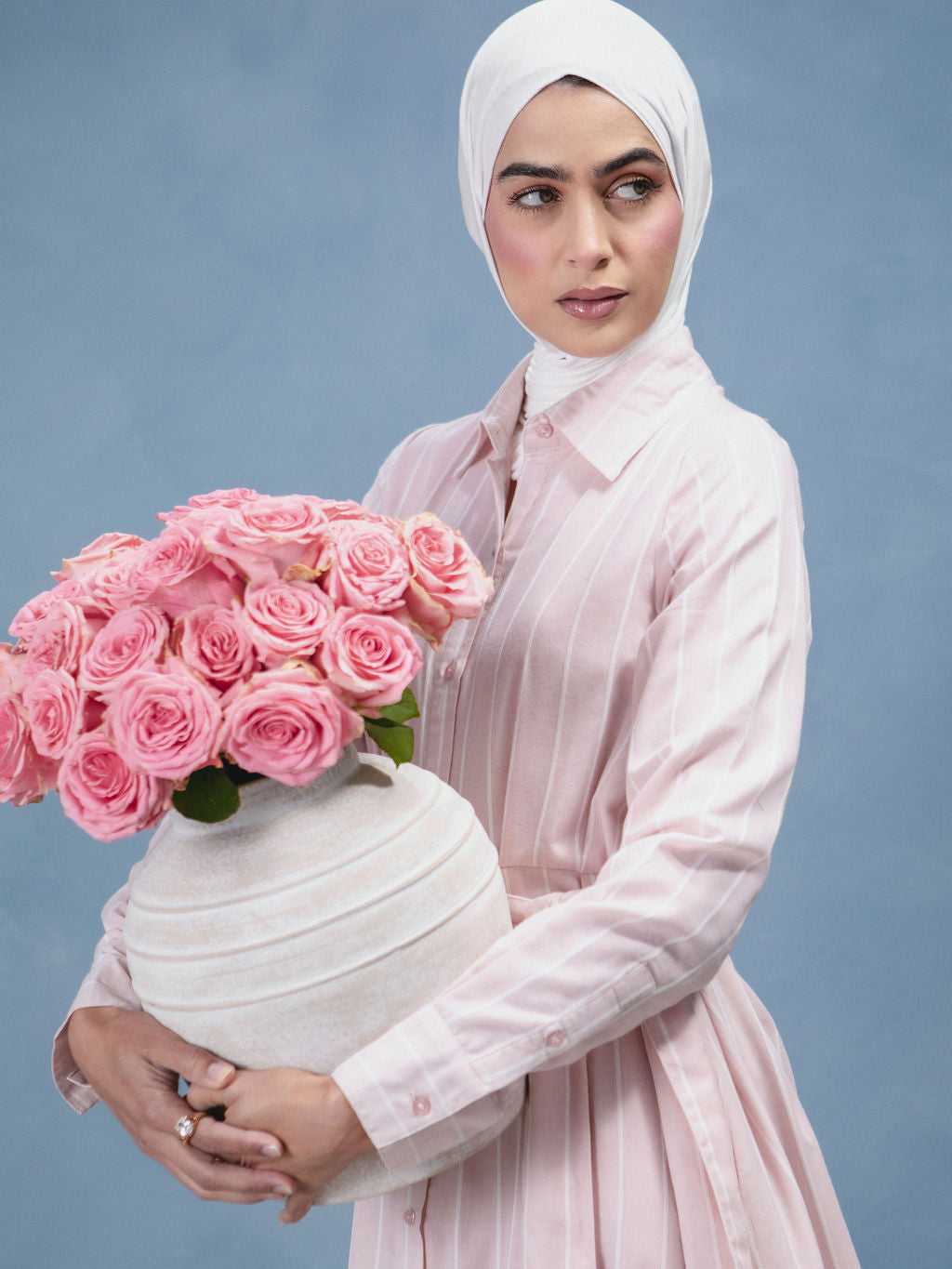 Pink Rock Shirted Maxi