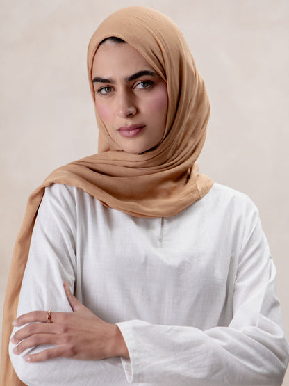 Premium Modal Hijab Coffee