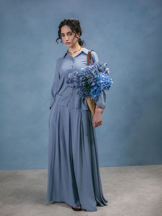 Cotton Co-Ord Set Blues