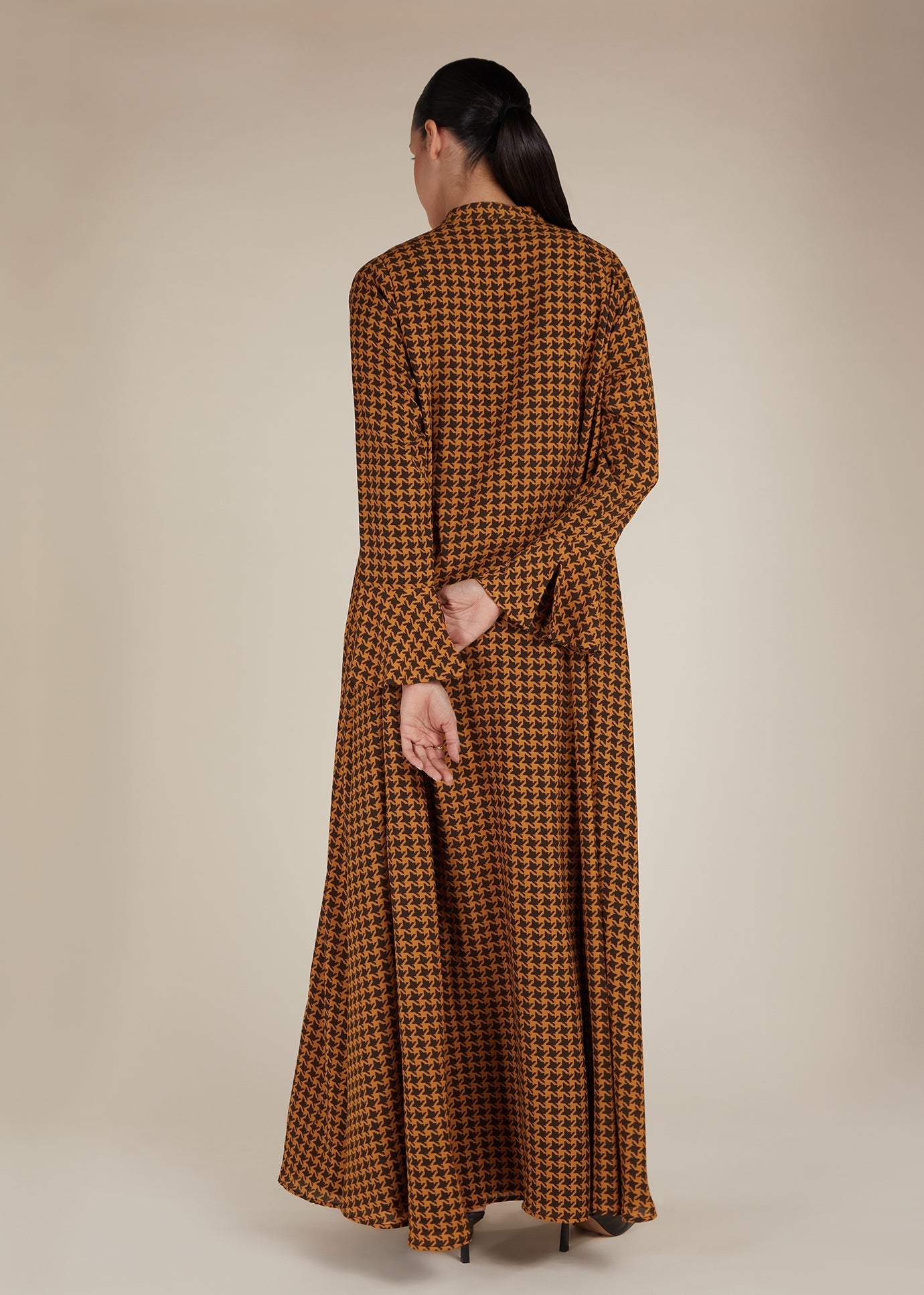 Houndstooth Abaya