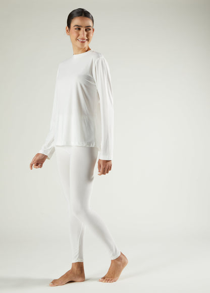 Second Skin Top Ivory