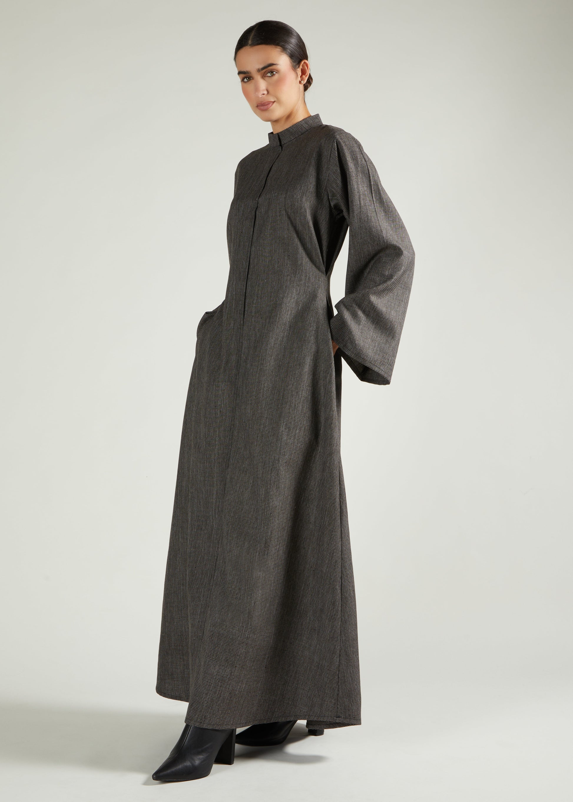 Tweedy Linen Maxi