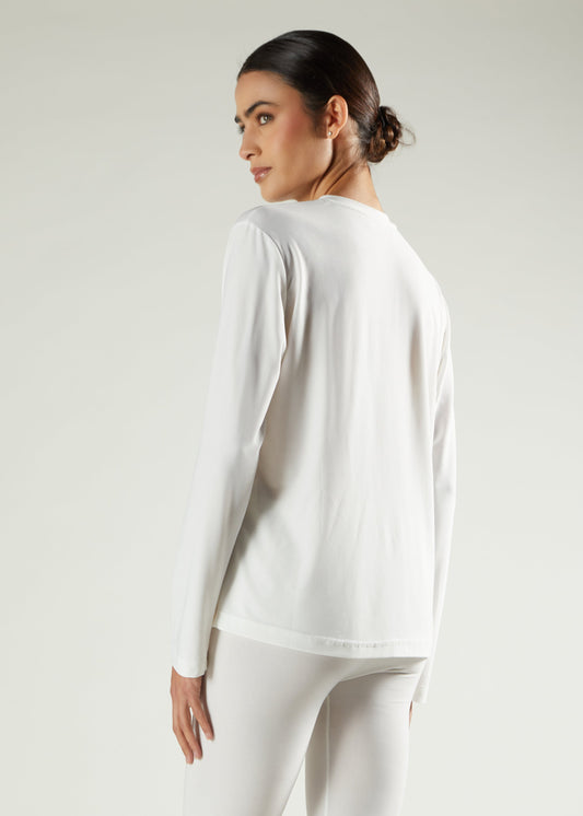 Second Skin Top Ivory