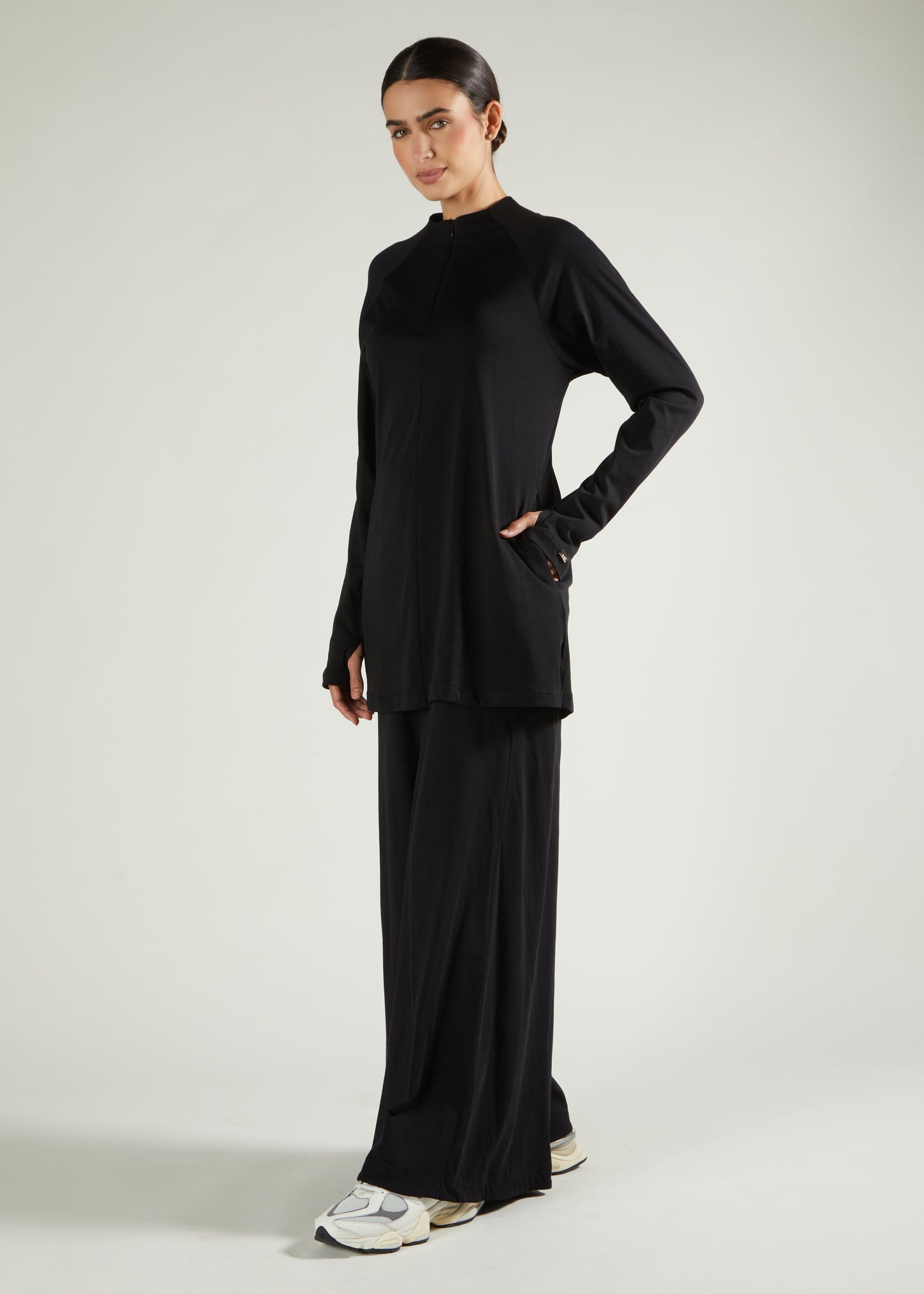 Active Co-Ord Set Black