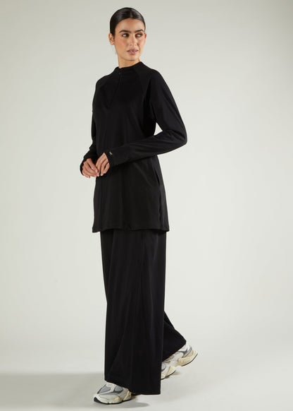 Active Co-Ord Set Black