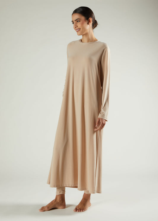Second Skin Full Slip Almond