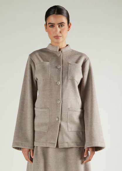 Utility Jacket Mink