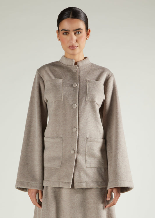 Utility Jacket Mink