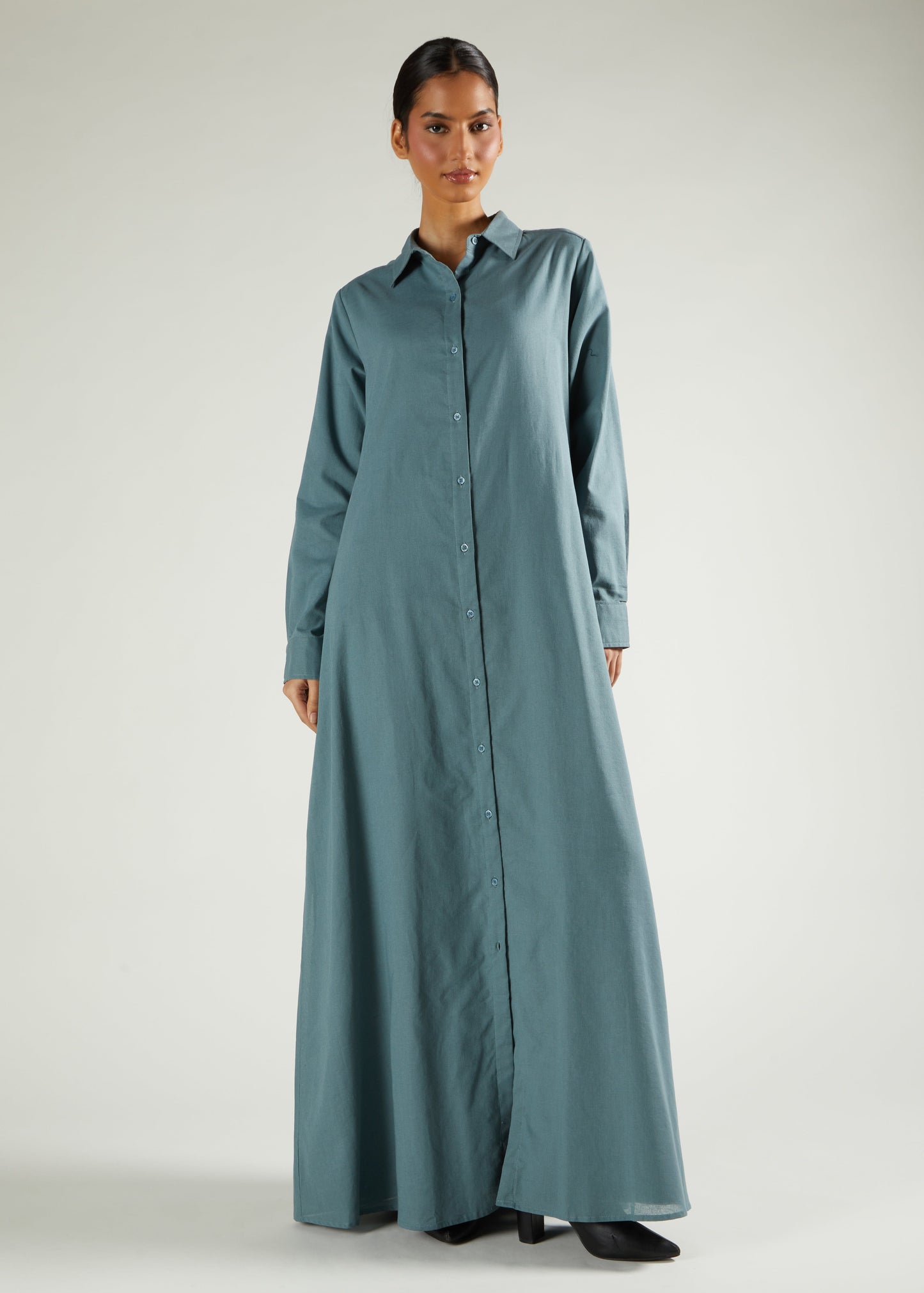 Long Line Shirt Sage