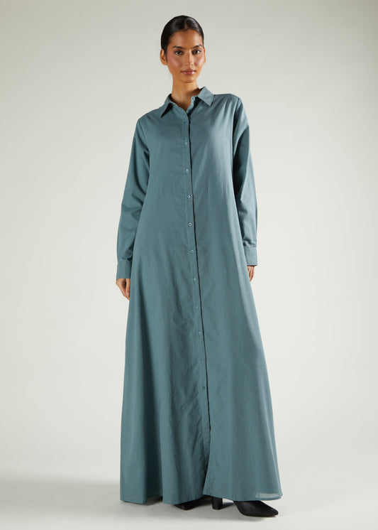Long Line Shirt Sage