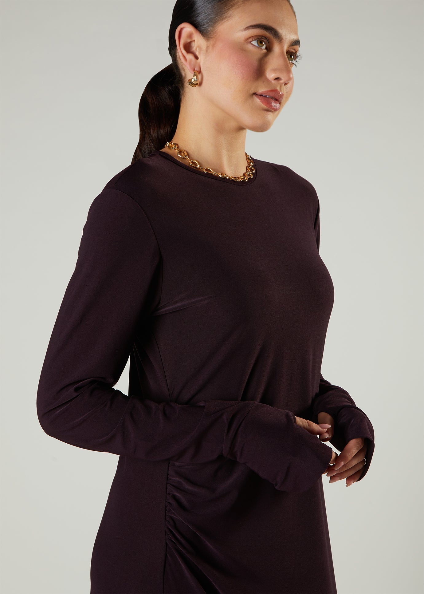 Reem Maxi Plum