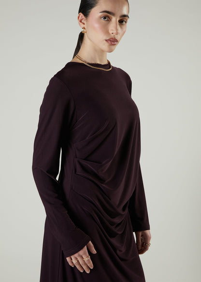 Layla Maxi Plum