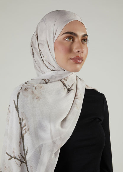 Almond Blossom Premium Modal Hijab