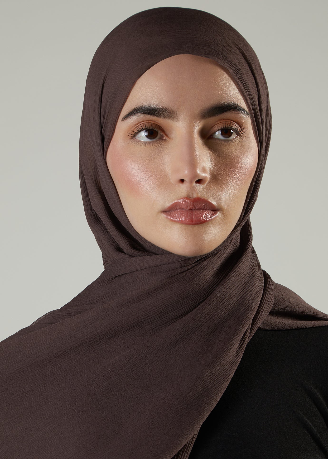 Pine Cone Chiffon Silk Hijab