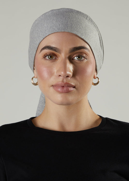 Bandana Grey Hijab Cap