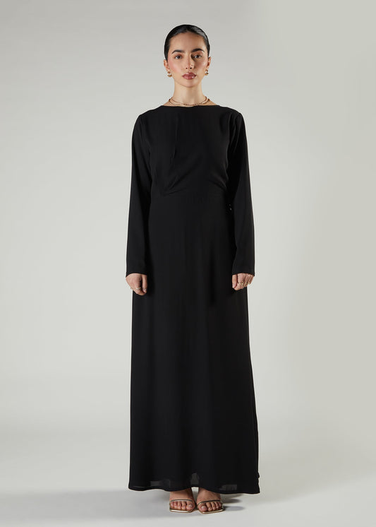Side Twist Maxi Black