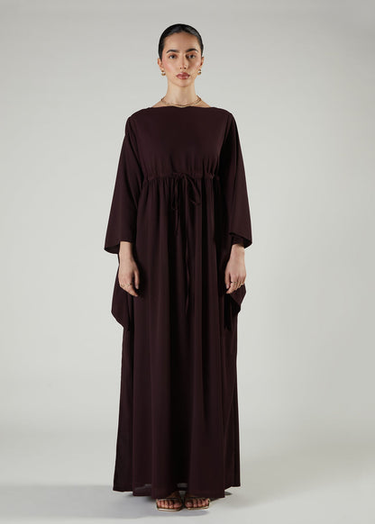 Mira Abaya Plum