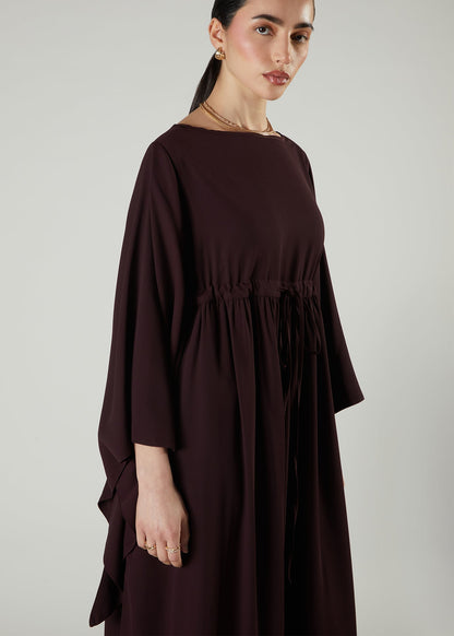 Mira Abaya Plum