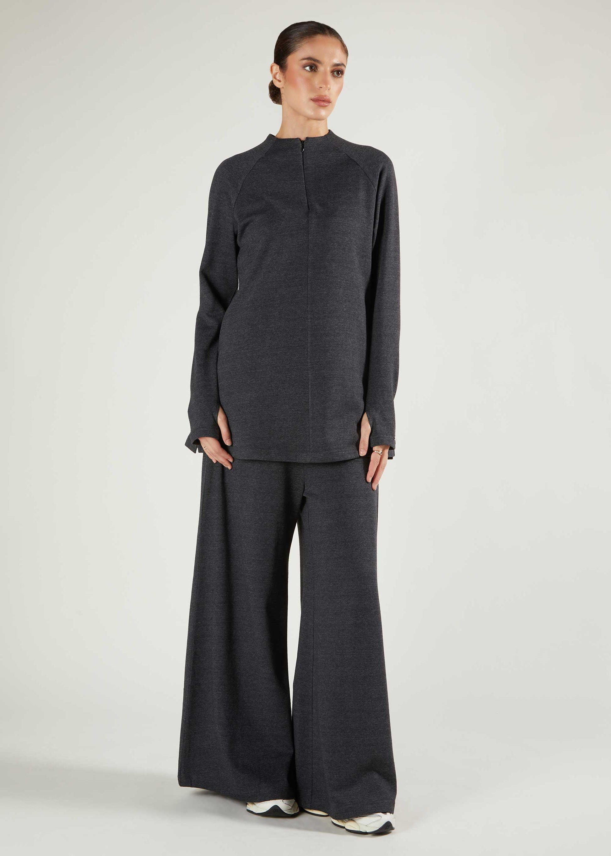 Active Co-ord Set Charcoal
