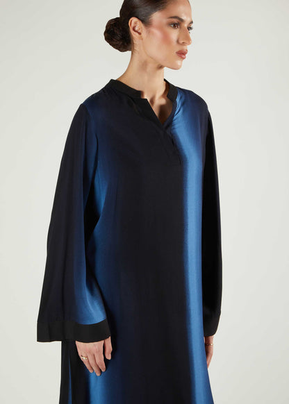 Midnight Tye Dye Abaya