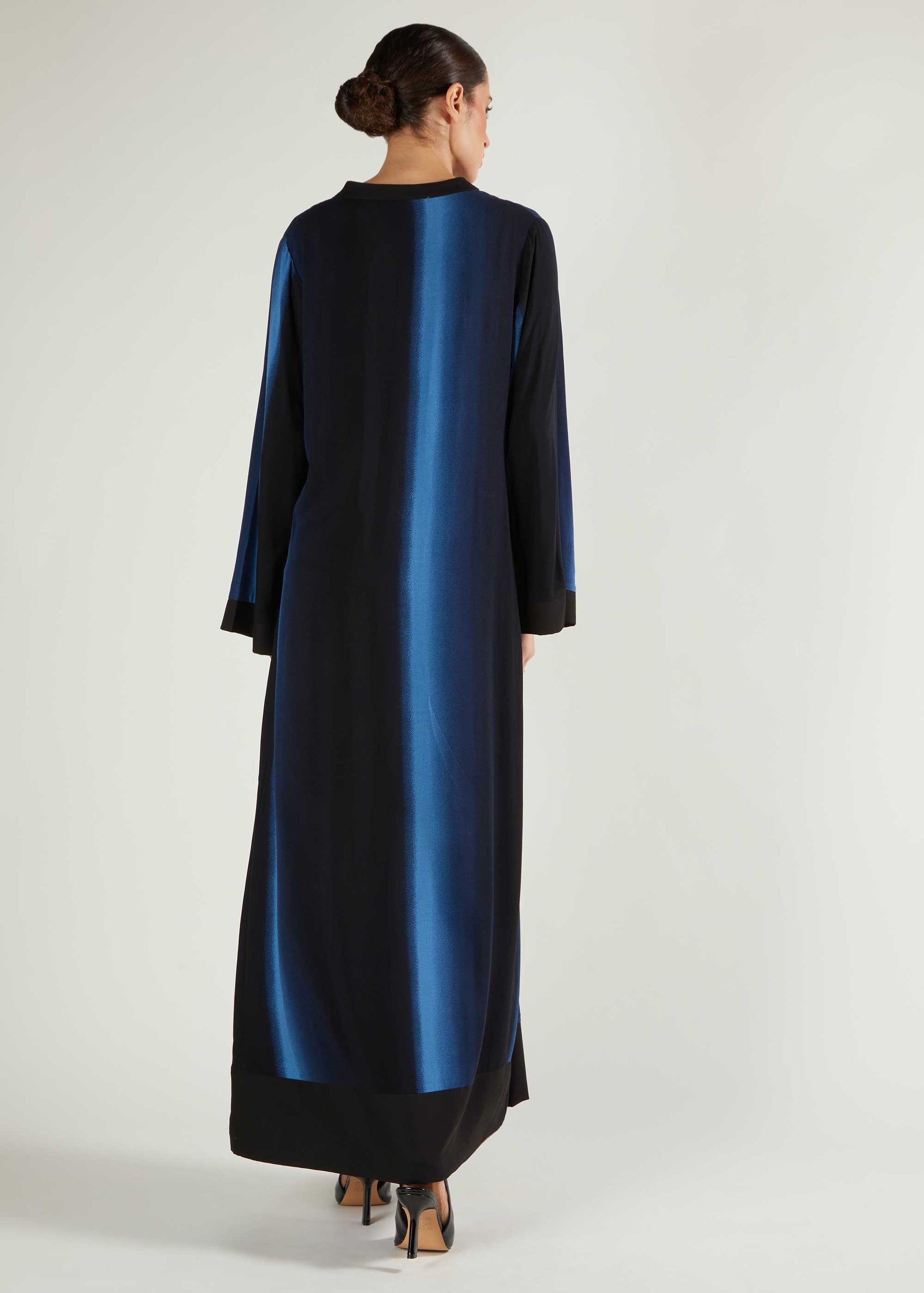 Midnight Tye Dye Abaya