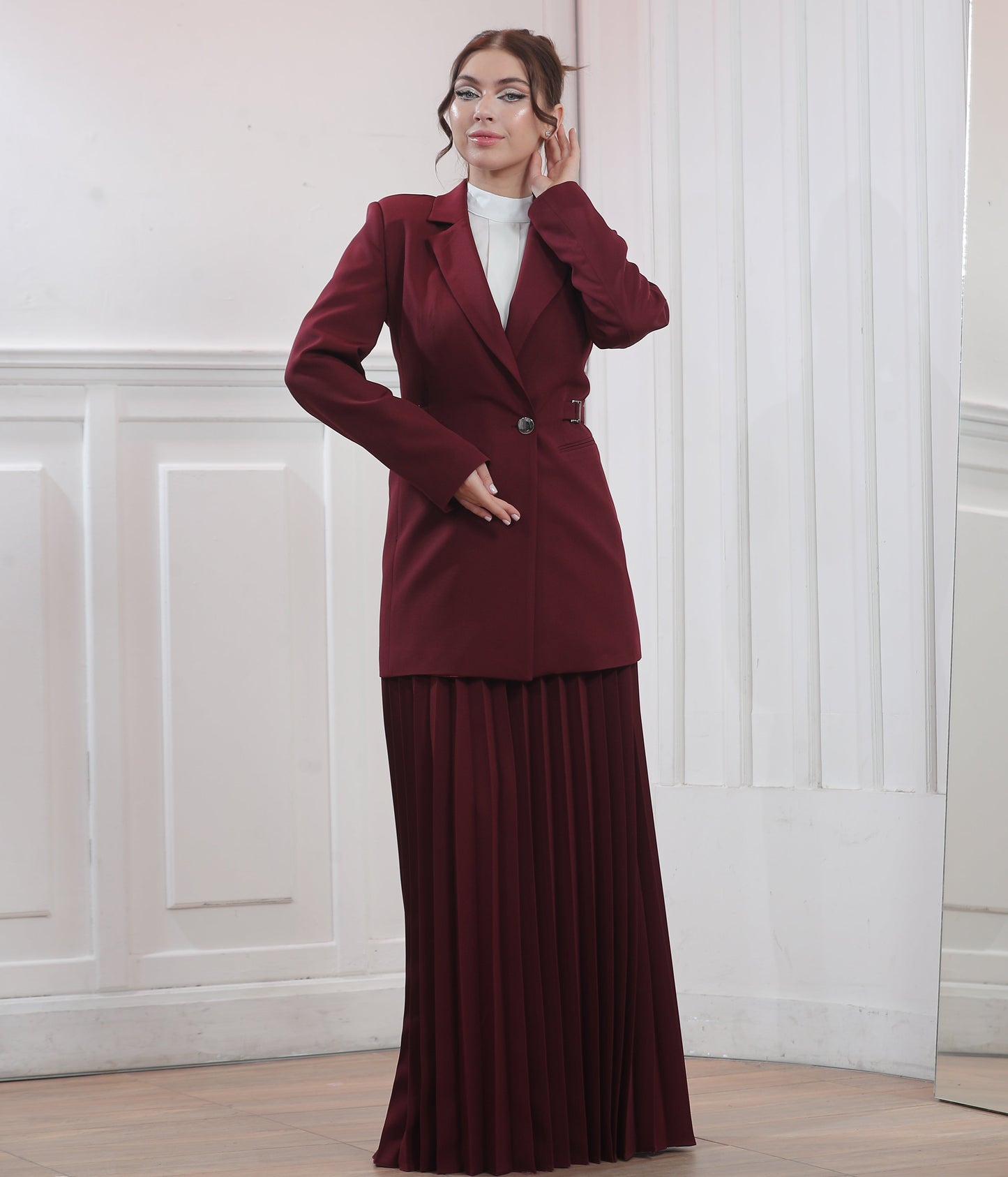 Women's formal skirt set