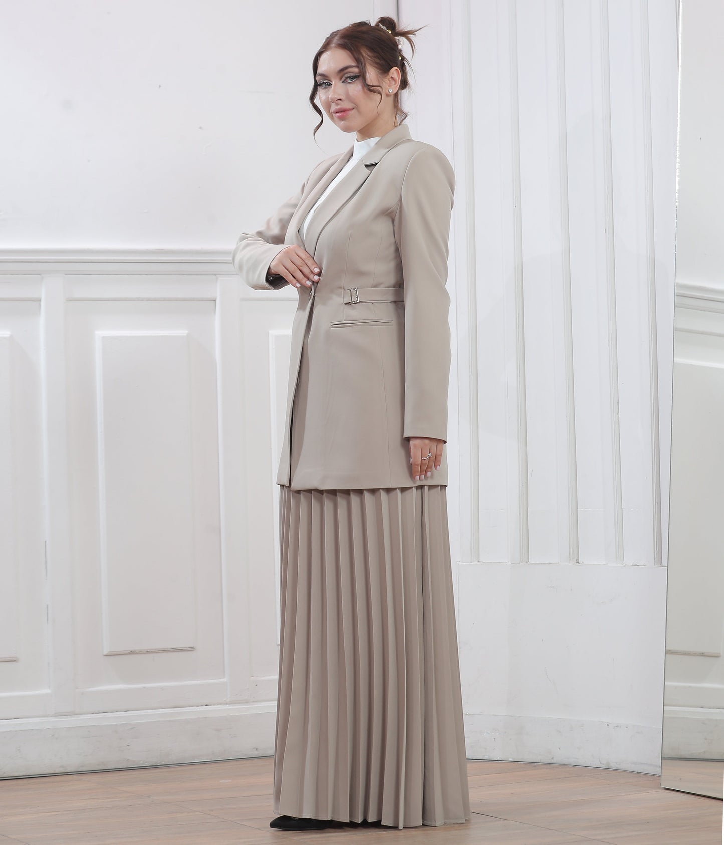 Women's formal skirt set