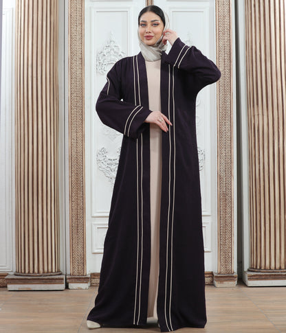 Layers of Elegance Abaya – Two Pieces