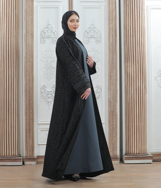 Layers of Elegance Abaya – Two Pieces