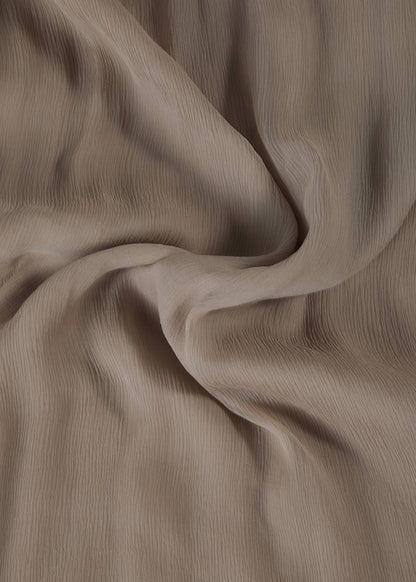 Beige Chiffon Silk Hijab