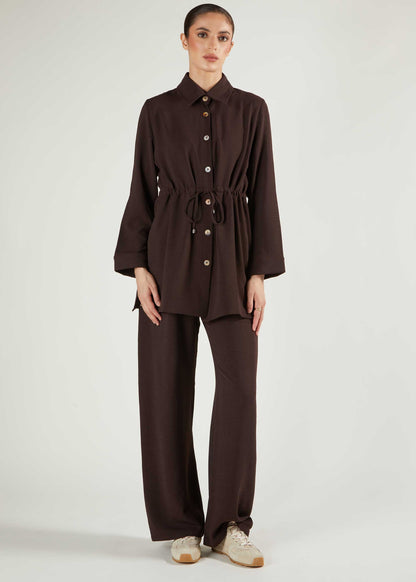 Cargo Co-Ord Set Brown