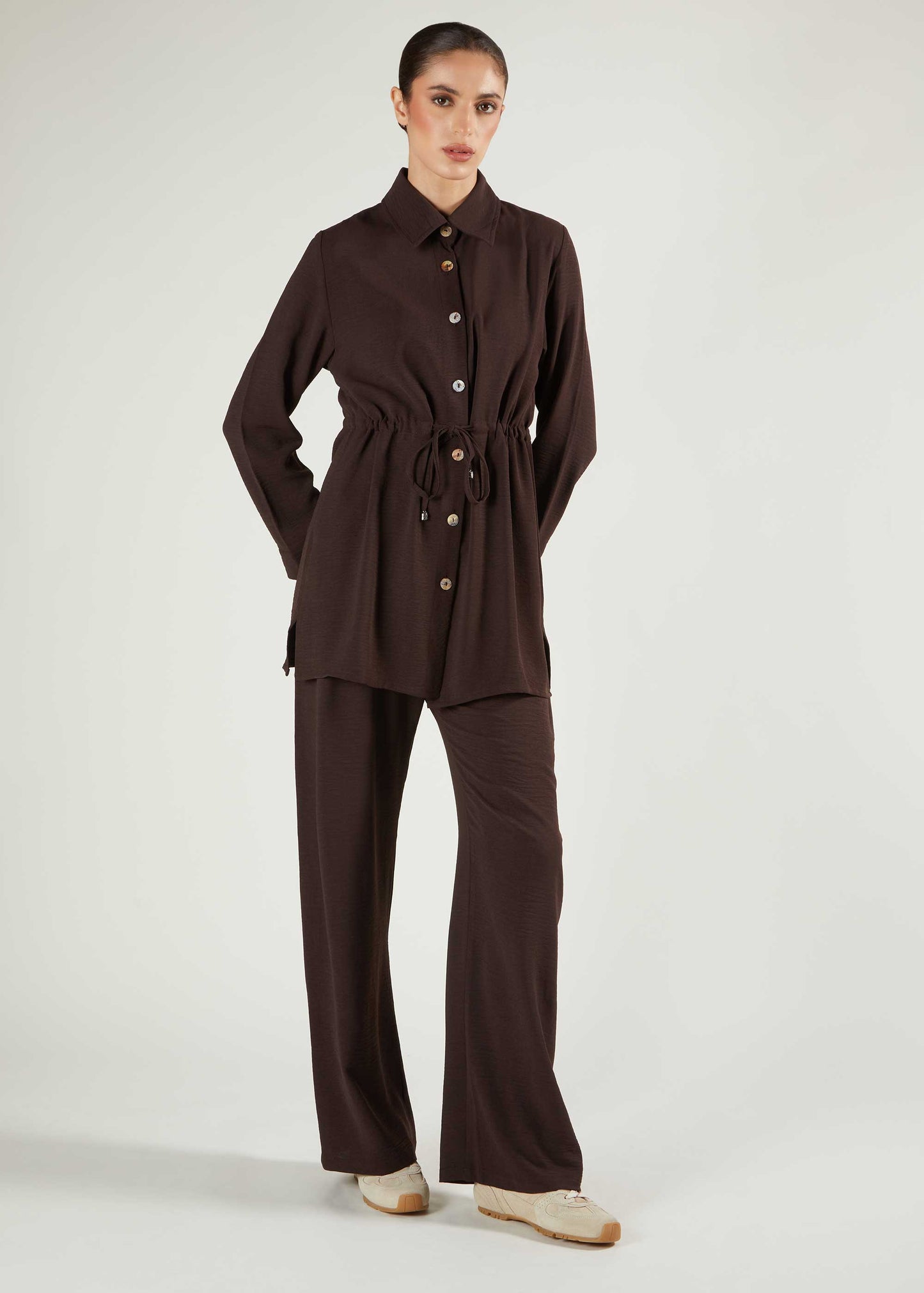 Cargo Co-Ord Set Brown