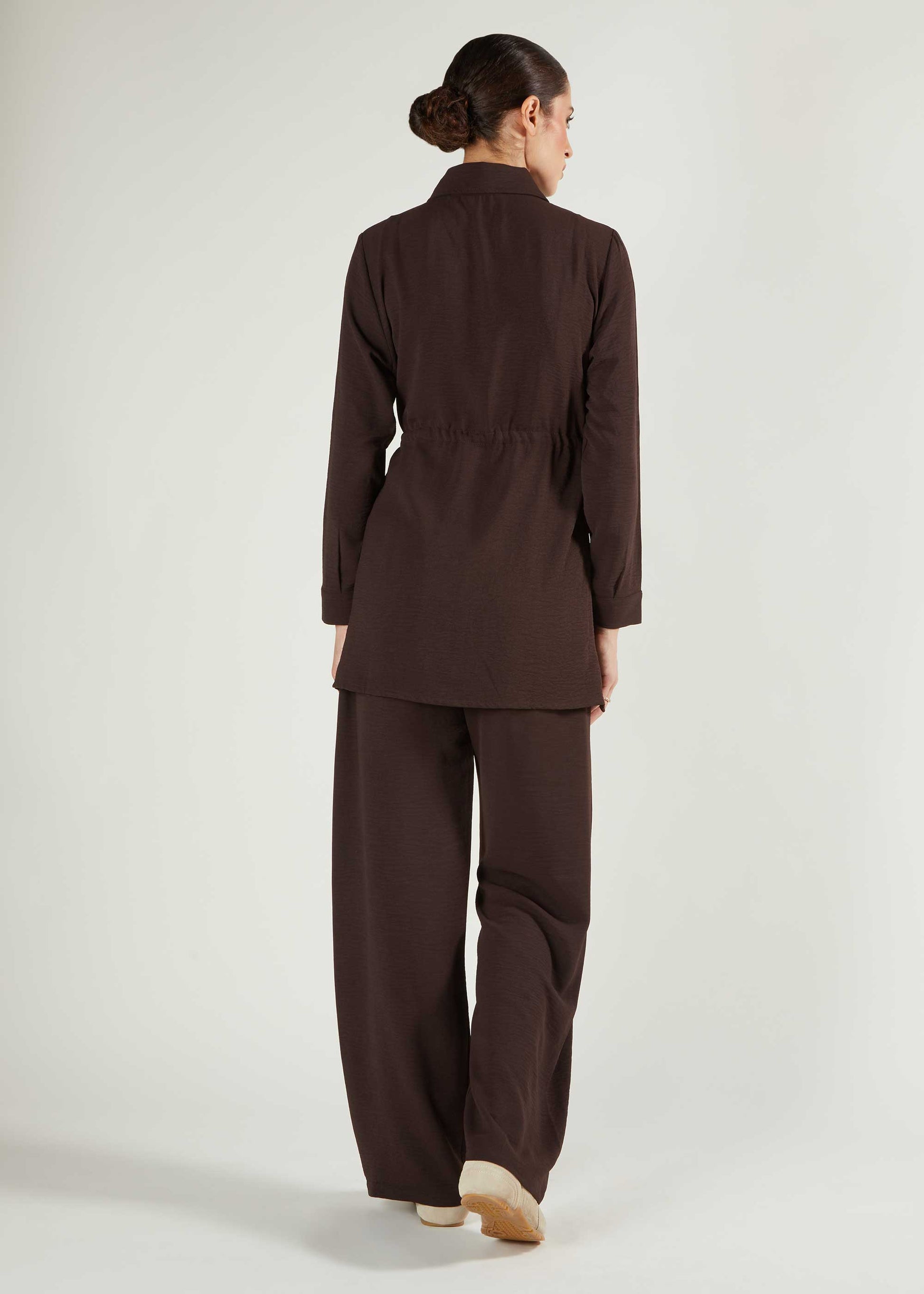 Cargo Co-Ord Set Brown