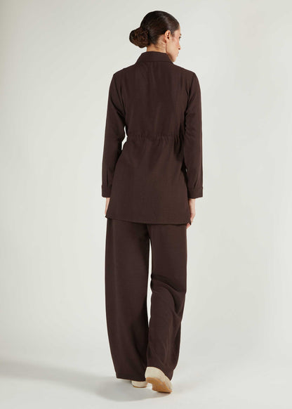 Cargo Co-Ord Set Brown