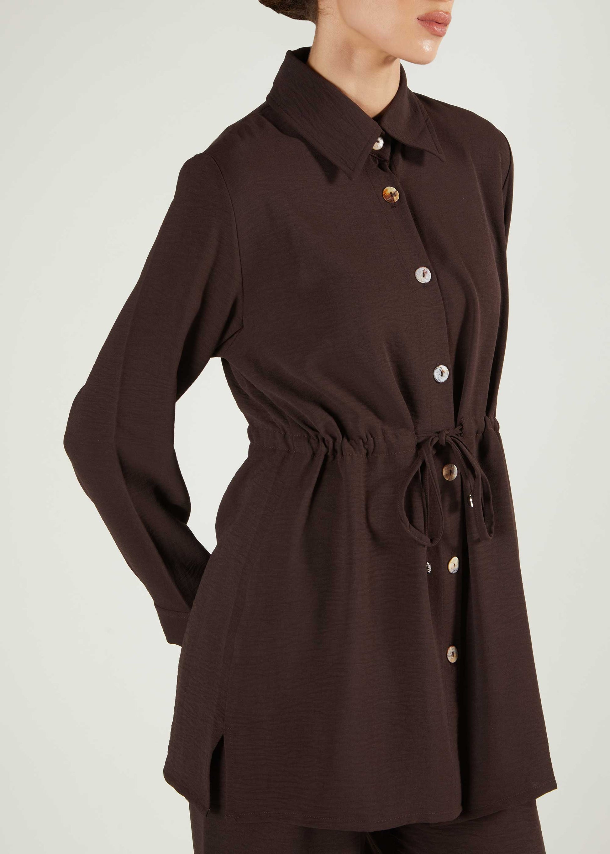 Cargo Co-Ord Set Brown